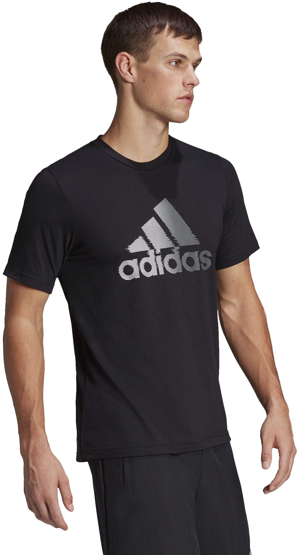 ADIDAS D2M LOGO TEE | Stadium Outlet